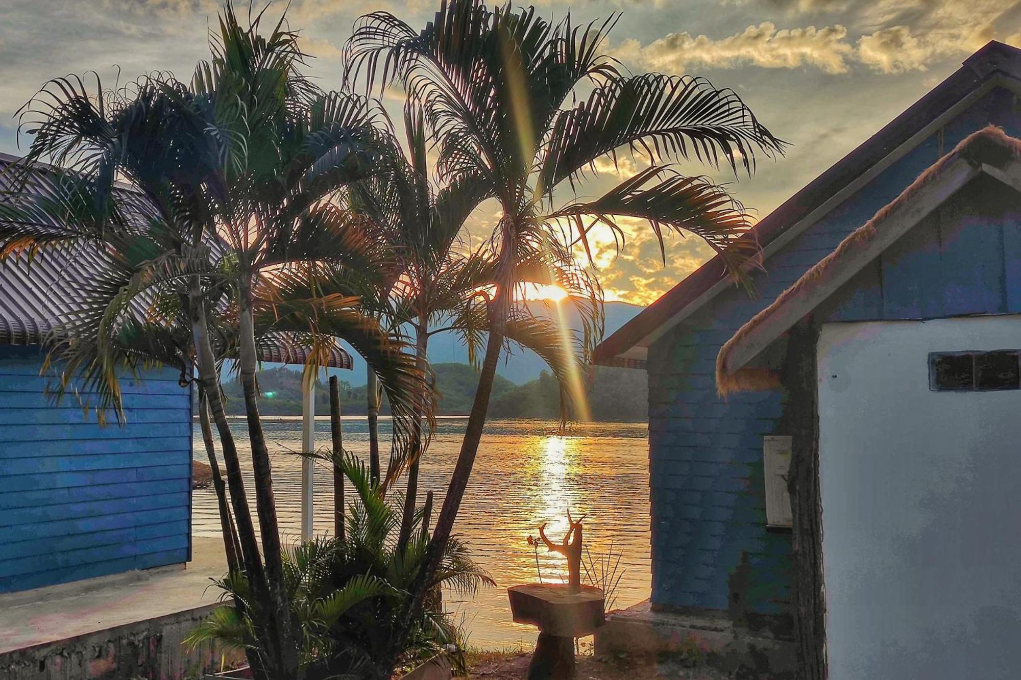 Sunset Nam Ngum resort Vang Vieng Exterior foto