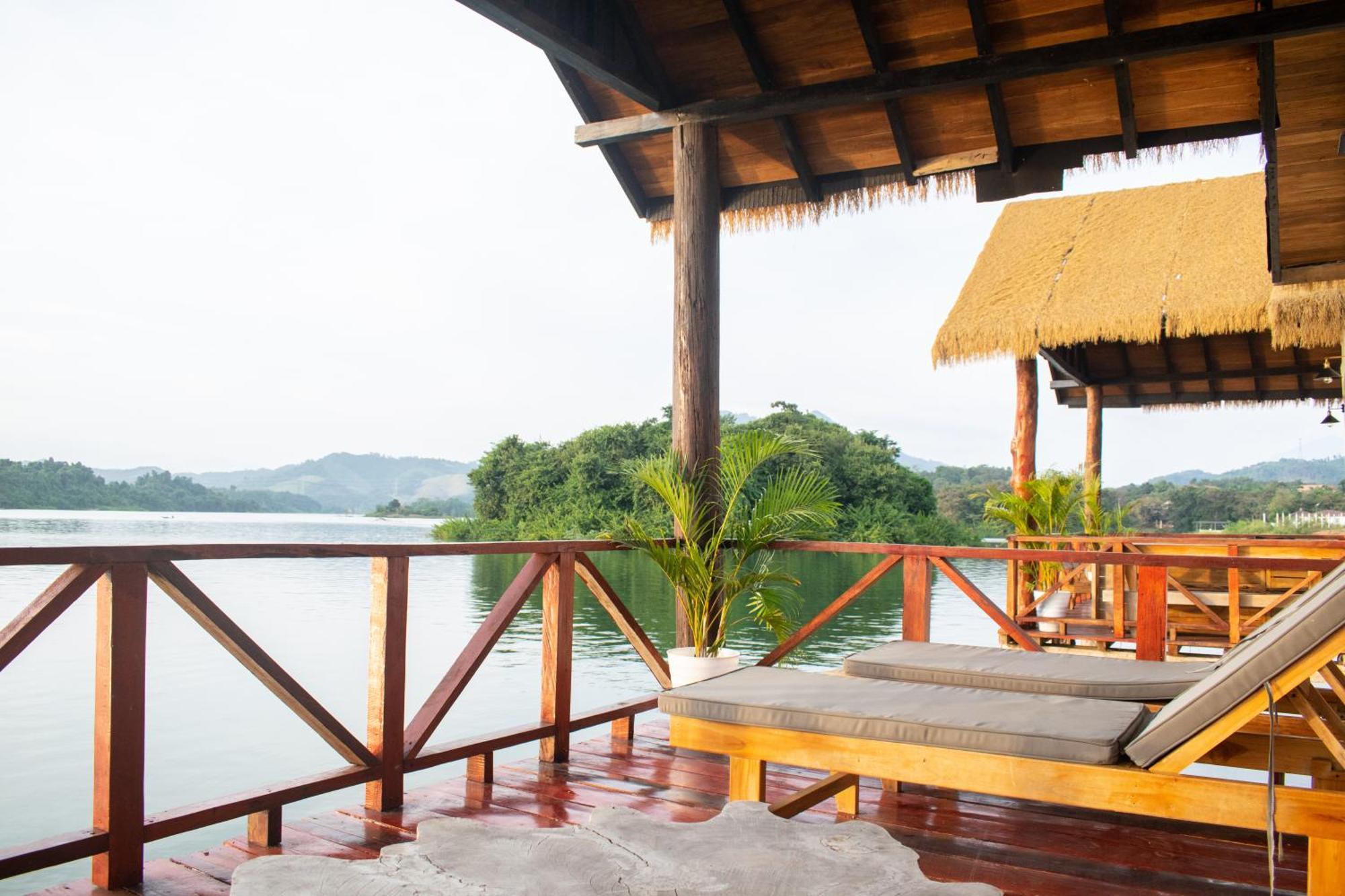 Sunset Nam Ngum resort Vang Vieng Exterior foto